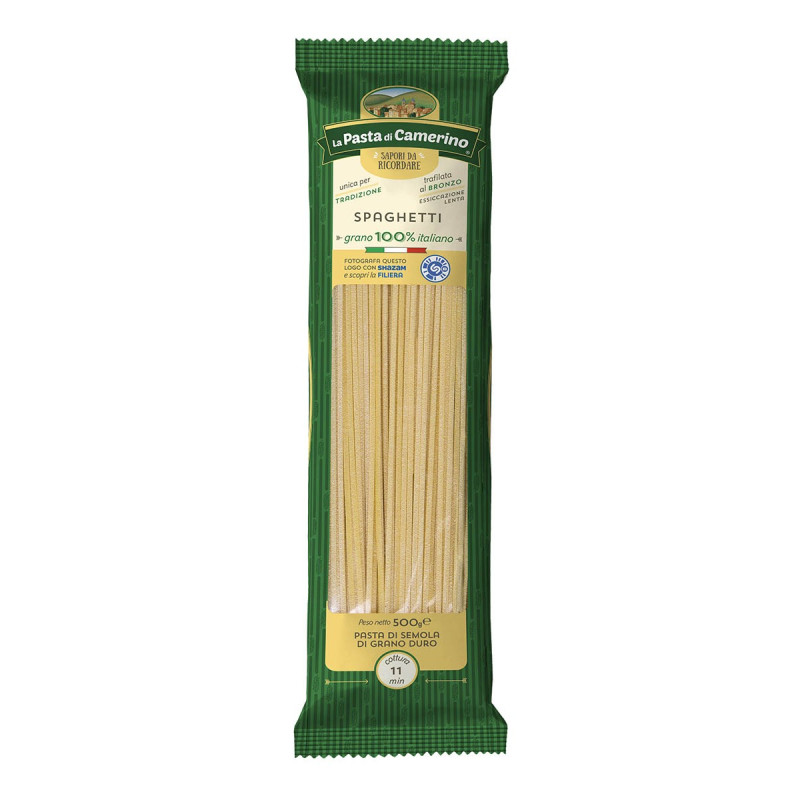 Spaghetti Vaječné Pasta di camerino 500g