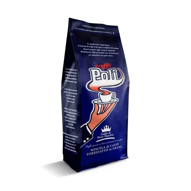 Káva POLI GRAN CREMA zrnková 1kg