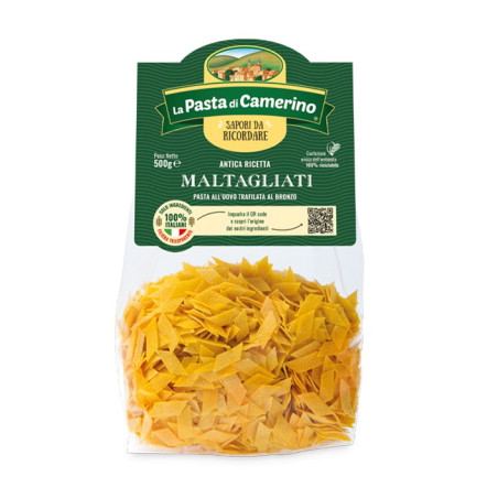 La Pasta di Camerino Vaječné Cestoviny Maltagliati 500g