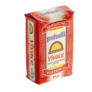 Múka na pizzu tip 00 VIVACE 25kg