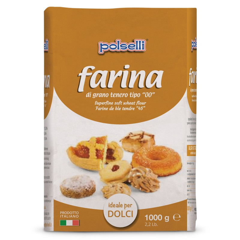 Farina Ideale per Dolci „00” Liszt süteményekhez