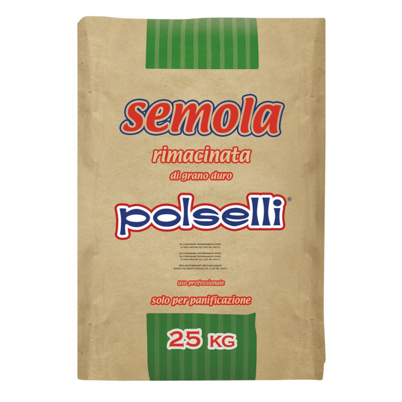 Polselli Semola Rimacinata di Grano Duro 5 kg