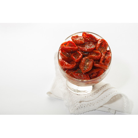 Ortoconserviera BIO polosušené cherry paradajky v oleji 240 g