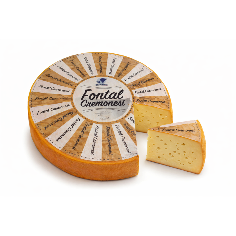 Fontal Cremonesi – taliansky polotvrdý syr 1/4, cena je uvedená za 1kg