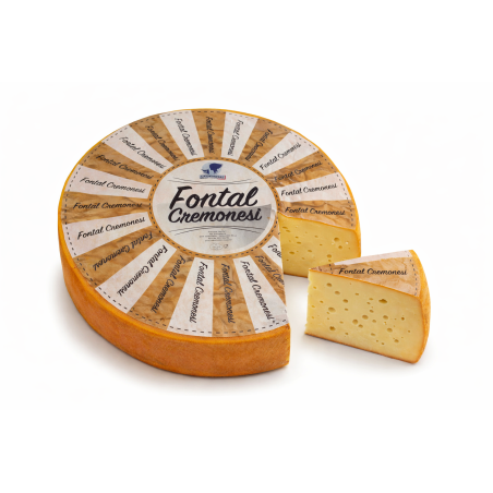 Fontal Cremonesi – taliansky polotvrdý syr 1/4, cena je uvedená za 1kg