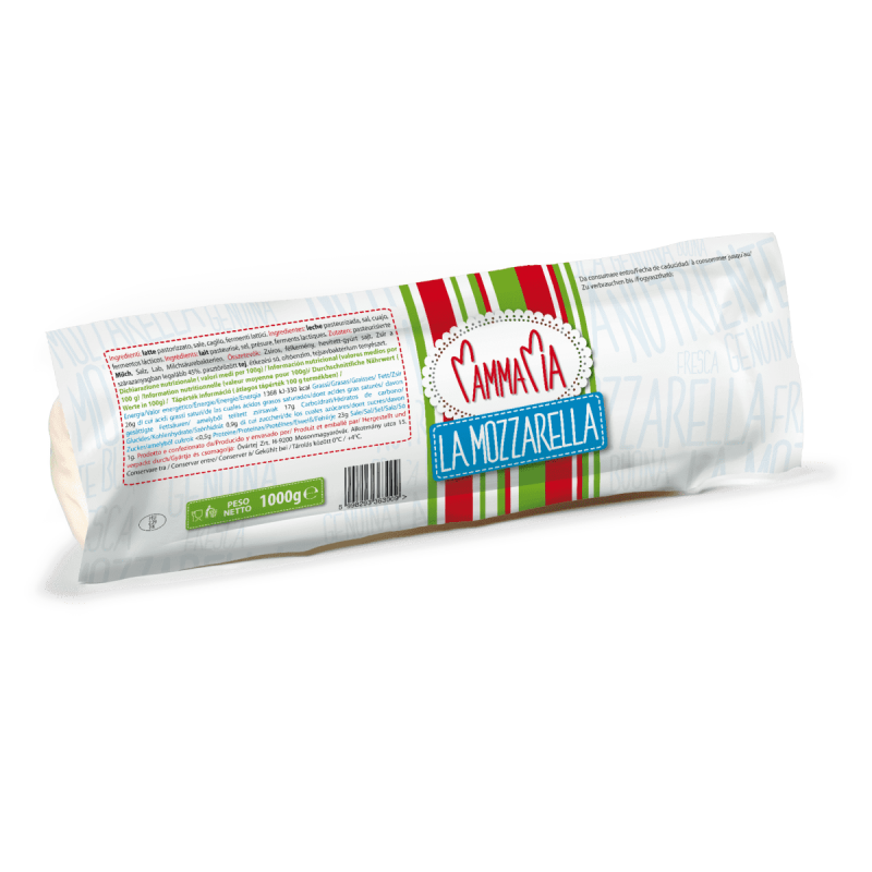 Mamma Mia Mozzarella 1 kg – Profesionálna mozzarella pre gastro