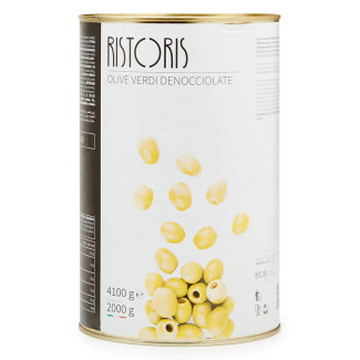 Ristoris Zöld olajbogyó egész, mag nélkül 4100g